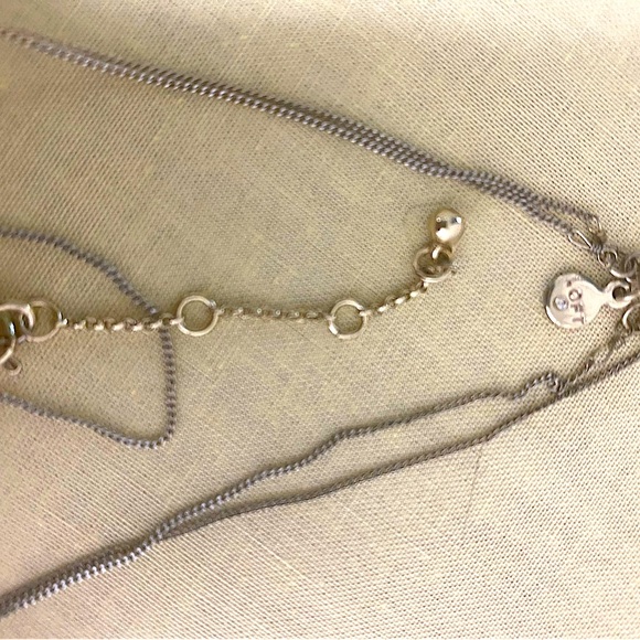 Gold Plated Triple Layered Necklace - Picture 5 of 5